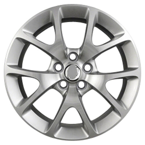 OEM 19X8.5 Alloy Wheel Medium Silver Metallic Painted w/Machined Face 560-4108 