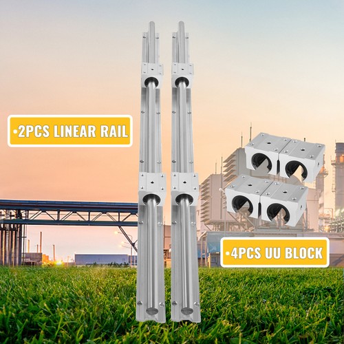 SBR16-1000mm Linearführung Linear 4 Blocks Linear-Schiene CNC-Set Schleifen