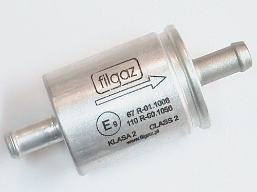 ALU-Filter LPG Autogas Gasfilter Filgaz 12//12mm