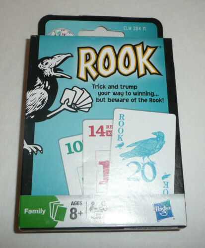 Rook Card Game Hasbro 2011 100% Complete Never Used Gift Christmas Cards