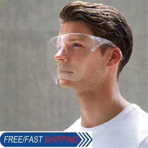 2020 Face Shield Protective Facial Cover Transparent Glasses Visor Anti-Fog 