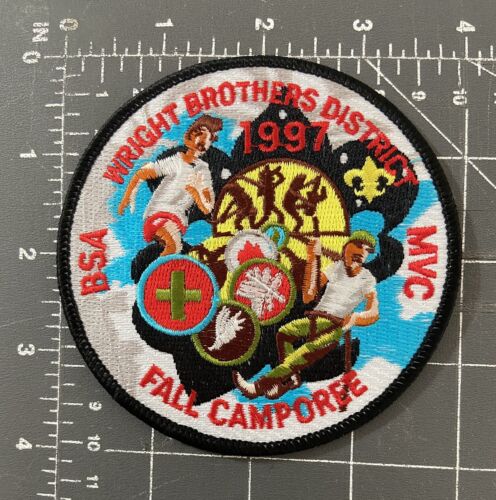 Wright Brothers District Fall Camporee Patch BSA Boy Scouts Miami Valley Council 