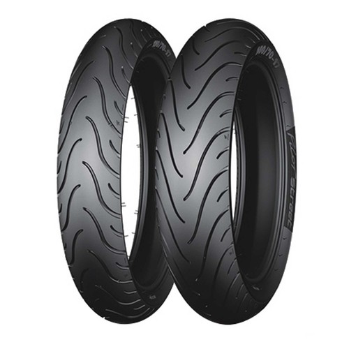 54S 62S Michelin Pilot Street 110//70 17 Motorcycle // Bike Tyres /& 130//70 17