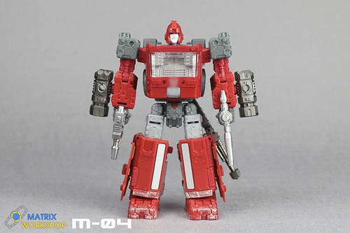 Matrix Workshop M-04 Weapon Upgrade Kit For SIEGE Deluxe Ironhide Transformation