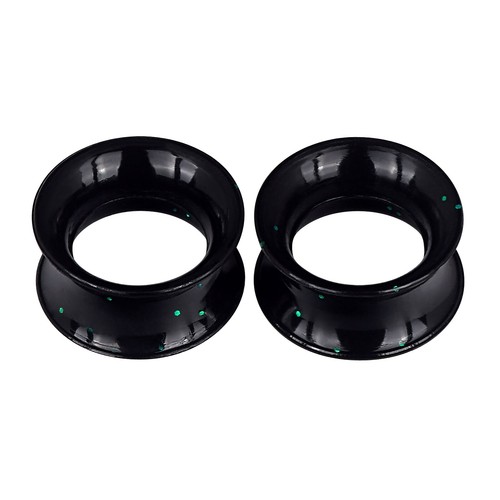 Ultra-Thin Soft Silicone Double Flared Flexible Tunnel Plugs Ear Gauges 2g-3//4/"