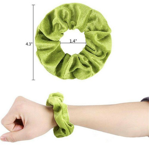 20pcs Hair Scrunchies Velvet Elastic Scrunchy Bobbles Hair Bands Holder Ties