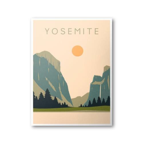 No Frame Poster Wall Art Deco Home Deco Style Yosemite National Park Poster