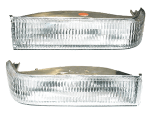 Jeep Clear Lens Turn Signal Lamp Light Blinker Assembly Pair Set LH+RH