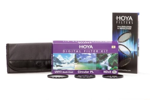 ND-Filter Filtertasche Hoya Digital Filter Kit II 72mm Polfilter UV-Filter 