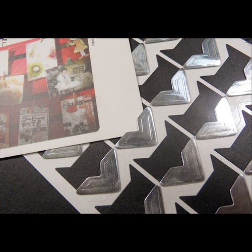 DIY Photo Corner Scrapbooking Craft Photo Corner Protector Sticker DSUK