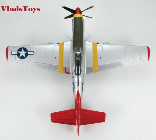 Exclusivo Hobby Master 1:48 P-51 Little Freddie Hutchins Tuskegee HA7718 Reformado