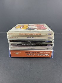 Sega Dreamcast Bundle w/ Console HKT-3020, Cords, Games, 2x Controllers HKT-7700