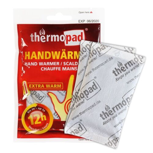 Thermopad compresse Poches Plus Chaud wärmepads jusqu/'à 12 H chaude Mains 1-30 Paire