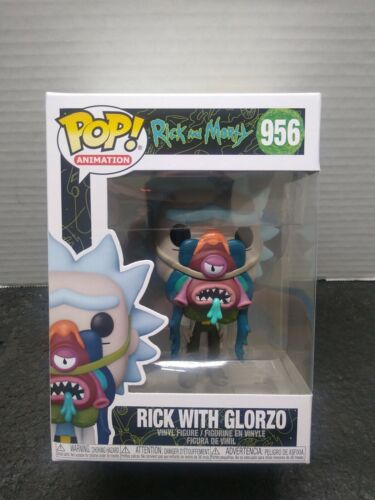 Animation Rick and Morty Rick with Glorzo 3.75/" Vinyl Figure Funko POP
