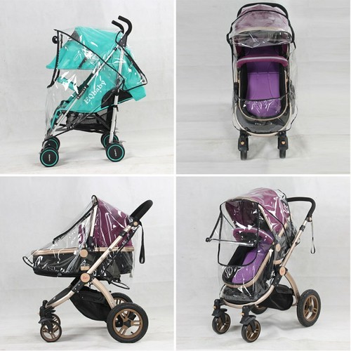Baby Accessories Health Stroller Rain Cover Pushchair Wind Shield Raincoat