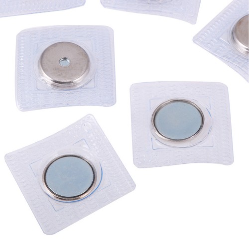 10Pair PVC Invisible Nähen in Magnetschnapper DIY Magnet Geldbörse Tasche
