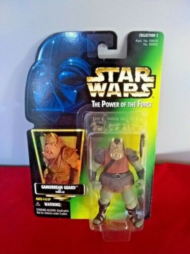 STAR WARS  POWER OF THE FORCE GAMORREAN GUARD WITH VIBRO-AX