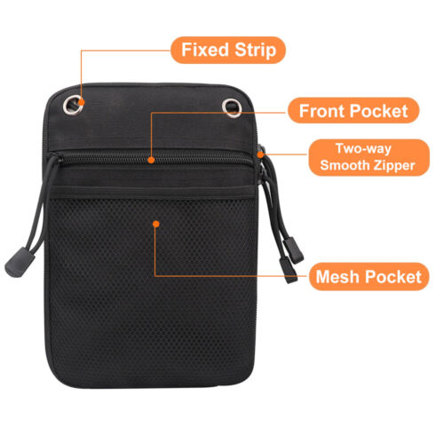 Tactical Concealed Gun Holster Carry Bag Outdoor EDC Phone Wallet Waist Bag