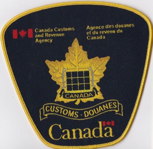 Canada Customs and Revenue Agency Uniform Patch Old Style Obsolete