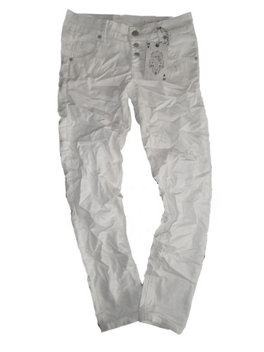 M.O.D Damen Jeans Ulla Slim Ankle White Coated *NEU* Größe 30