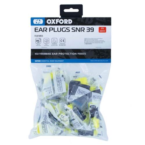 Oxford Ear Plugs SNR39-25 Pairs