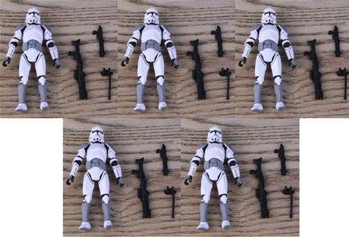 Star Wars 3.75 Trooper Action Figure Republic Elite Forces Collection five fleet