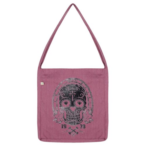 Twisted Envy Gothic Skull Tote Bag