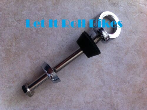 NEW BICYCLE SPRINGER FORK BOLT /& RING CHROME BIKES CYCLING!