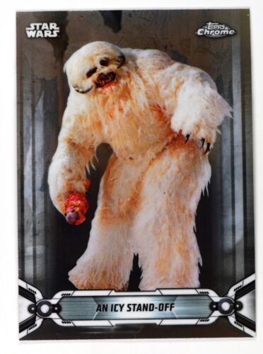 2019 Topps Chrome Star Wars Base #102 An Icy Stand-off