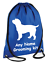 Cockerpoo Dog Grooming Kit Personalised Drawstring Bag with there name 