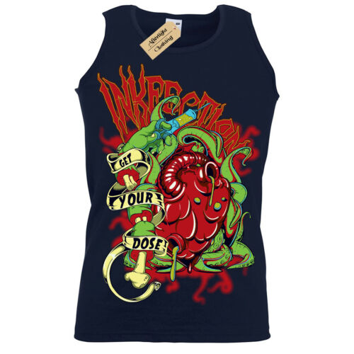 Inkfection tattoo Get your dose Vest Mens 