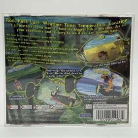 Sega Bass Fishing (Sega Dreamcast, 1999) CIB Complete In Box Tested Works MINTY