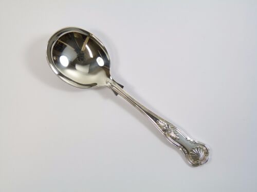 KINGS 7" Soup Spoon / Spoons ROBERTS & DORE Silver Plate 