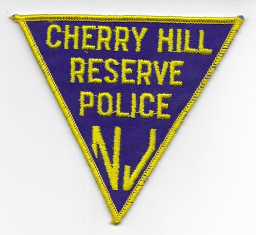 NJ Cherry Hill New Jersey Reserve Police Patch Sew On Free Shipping 5 x 4 1//2/"