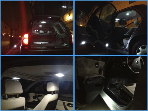 12 x White LED Interior Bulbs Fog Reverse Tag Lights for 2011-2014 WRX STI Hatch 