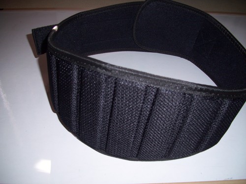 WEIGHT LIFTING BLACK BACK SUPPORT BELT