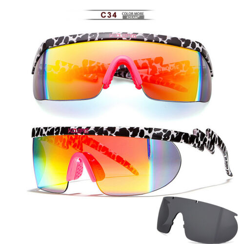 KDEAM Bike Professional Polarized Cycling Glasses Sports Sunglasses UV400 2 Lens