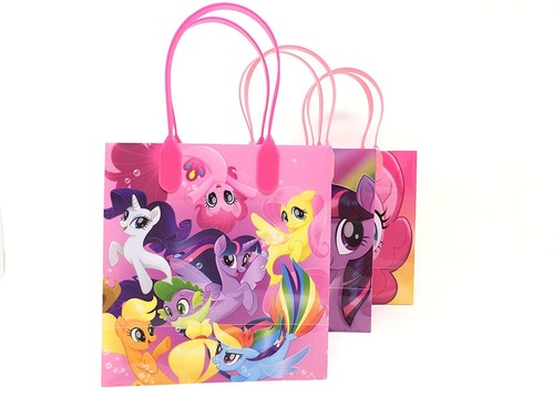 NOUVEAU 12PCS HASBRO MY LITTLE PONY Chouette Party Favor cadeau anniversaire Loot Bags