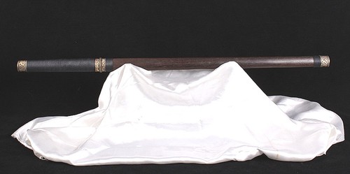 劍 Full Tang Chinese Sword /"Tang Jian/" Copper Fitting Sharp Blade Pattern Steel