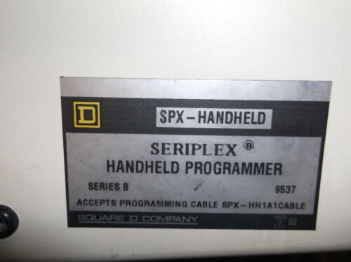 Details about   SQUARE D SPX-HANDHELD SERIES B 