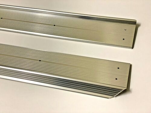 Door Sill Cover Plate Set 2 pcs Left Right Aluminium For Karmann Ghia 8M//1964-On