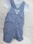 Oshkosh-Bgosh-Baby-Boys-Denim-Striped-Shorts-Overalls-Size-18-Months