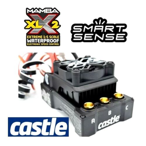 Castle Creations MAMBA XLX2 8s ESC /& 2028-1100KV QS8 Series Harness /& 2 Fem QS8