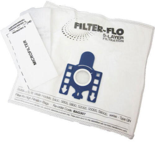 FITS MIELE GN DUST BAGS X 15 PACK AND 6 FILTERS