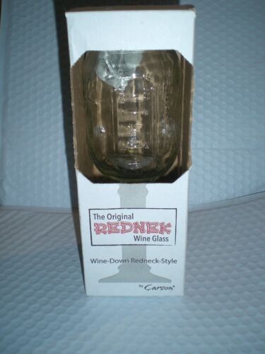 Wine-Down Redneck Style Details about  / The Original Redneck Wine Glass NIB Free Shipping.