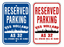USS HOLLAND AS 32 Parking Sign U S Navy USN Military