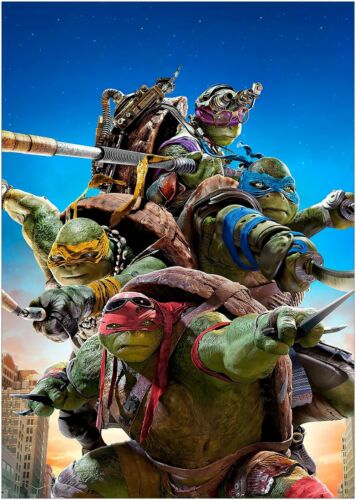 Teenage Mutant Ninja Turtles Classic Movie Large Poster Art Print Maxi A1 A2 A3