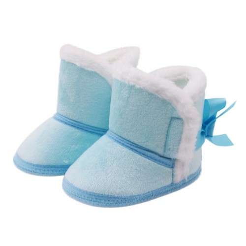 Neugeborene Babys Winterstiefel Erste Wanderer Säugling Mädchen Warme Schuhe DE