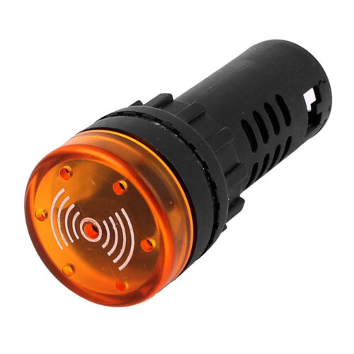 New 12//24//110//220V AD16-22SM LED Flash Alarm Indicator Signal Lamp with Buzzer