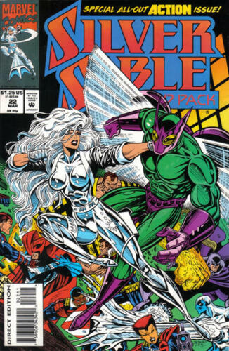 NM Silver Sable #22 March 1994 Marvel Comic Book 